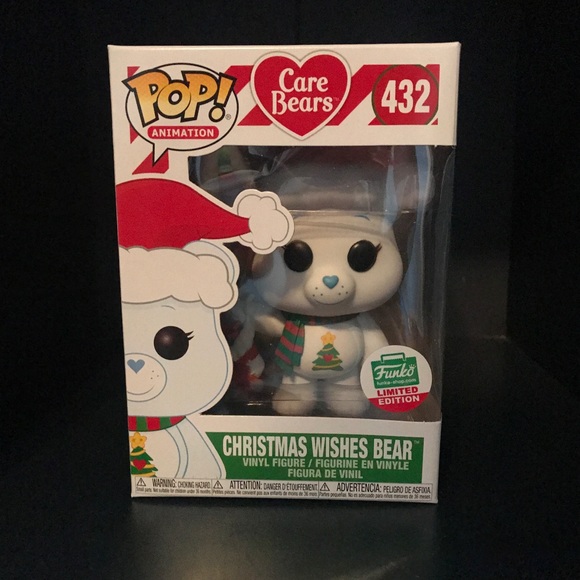 christmas wishes bear funko pop